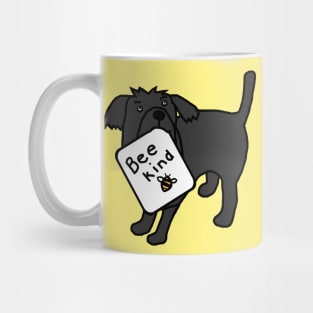 Cute Dog Of Kindness with Bee Kind Animals Pun Mug